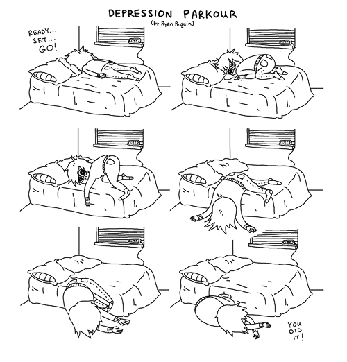 Depression Parkour