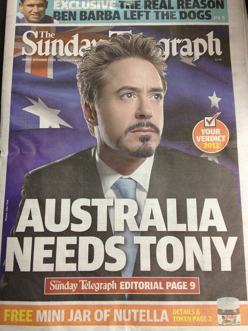 Australia Needs Tony