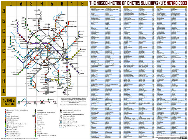 Moscow Metro circa 2033