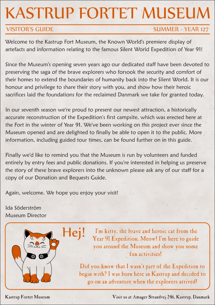 Kastrup Fortet Museum Guide Page 1